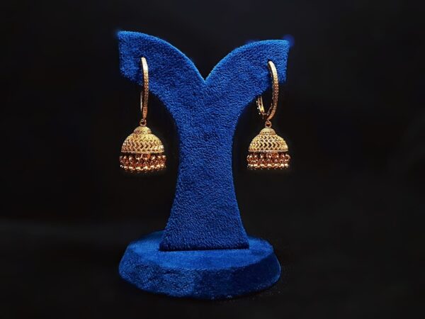 Bali Jumki White Gold Plated - Image 5