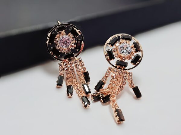 Zircon Stone Earrings – Elegant & Radiant